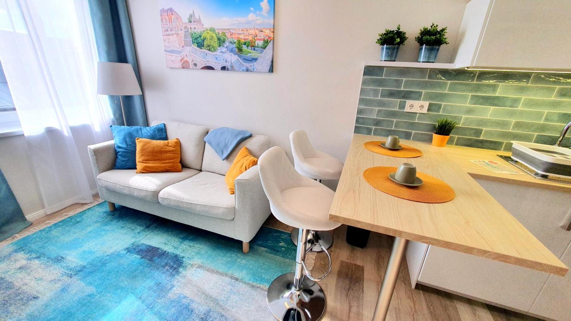 Margaret Apartment Next To The Lukacs Spa With Panorama Danube Budapest Bagian luar foto